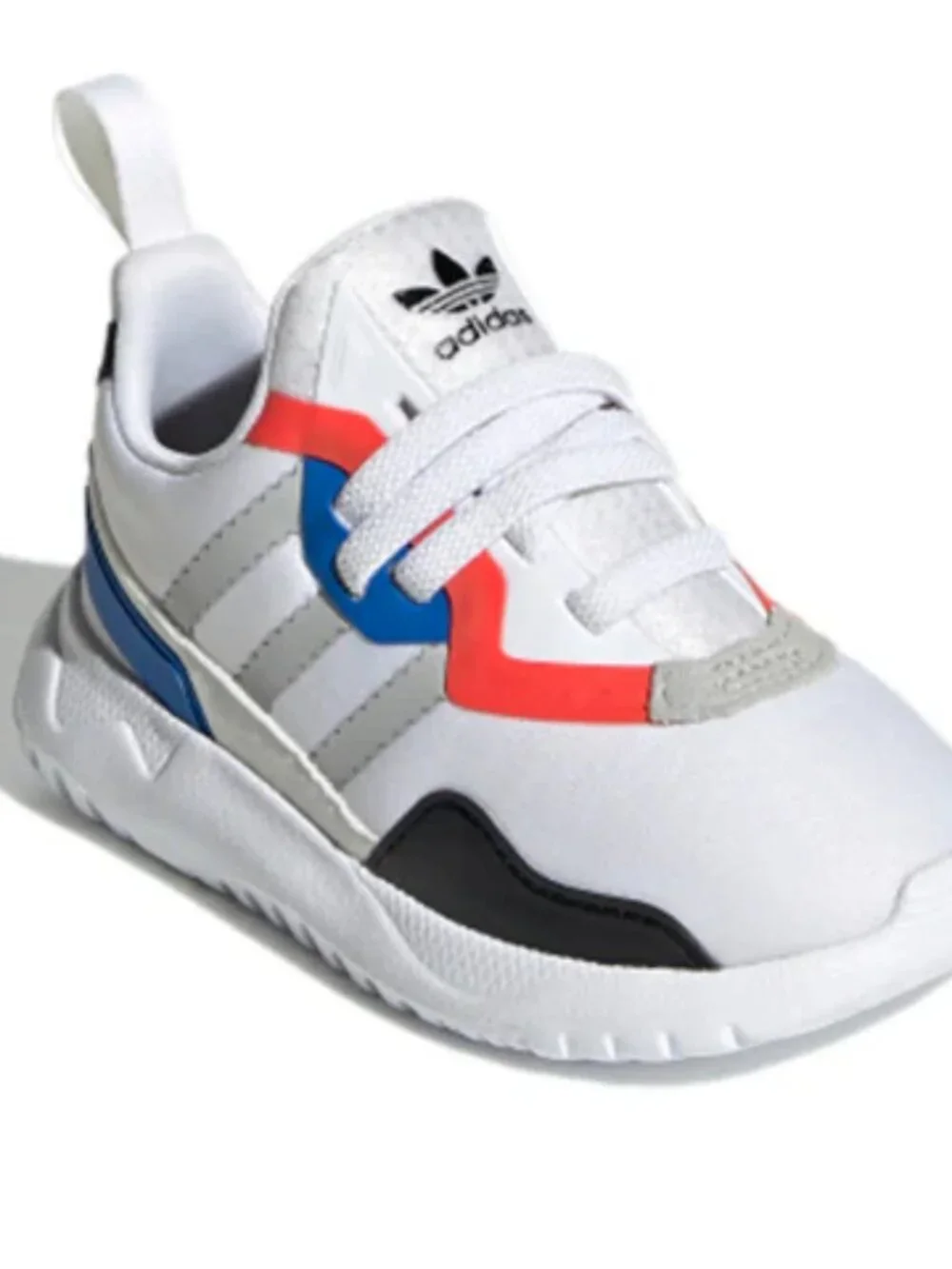 ADIDAS Flex TD - White Glow Blue - FX5328 - Toddler 8.5K - New